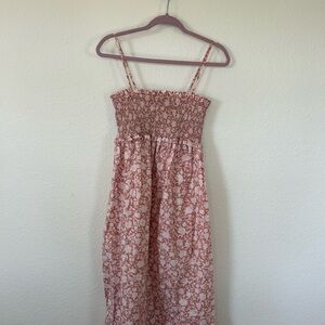J. Crew Pink Floral Dress